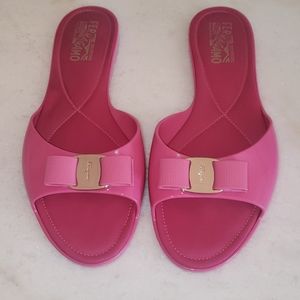 Ferragamo slides size 10